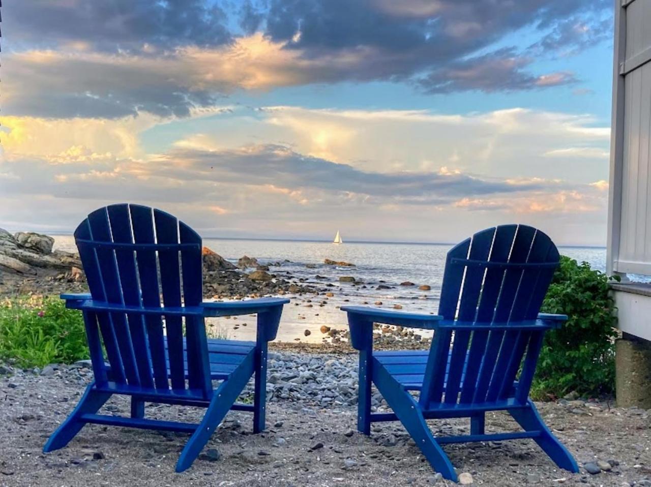 Perkins Cove Oceanfront Cottage Ogunquit Exterior foto